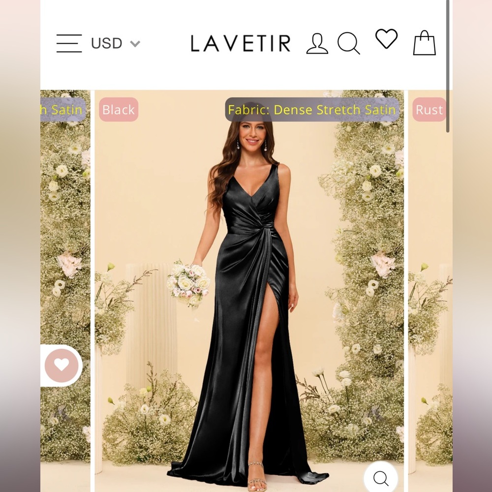 Black dress by Lavetir.